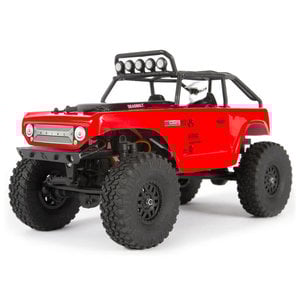 SCX24 Deadbolt 1/24th Scale Elec 4WD - RTR, Red